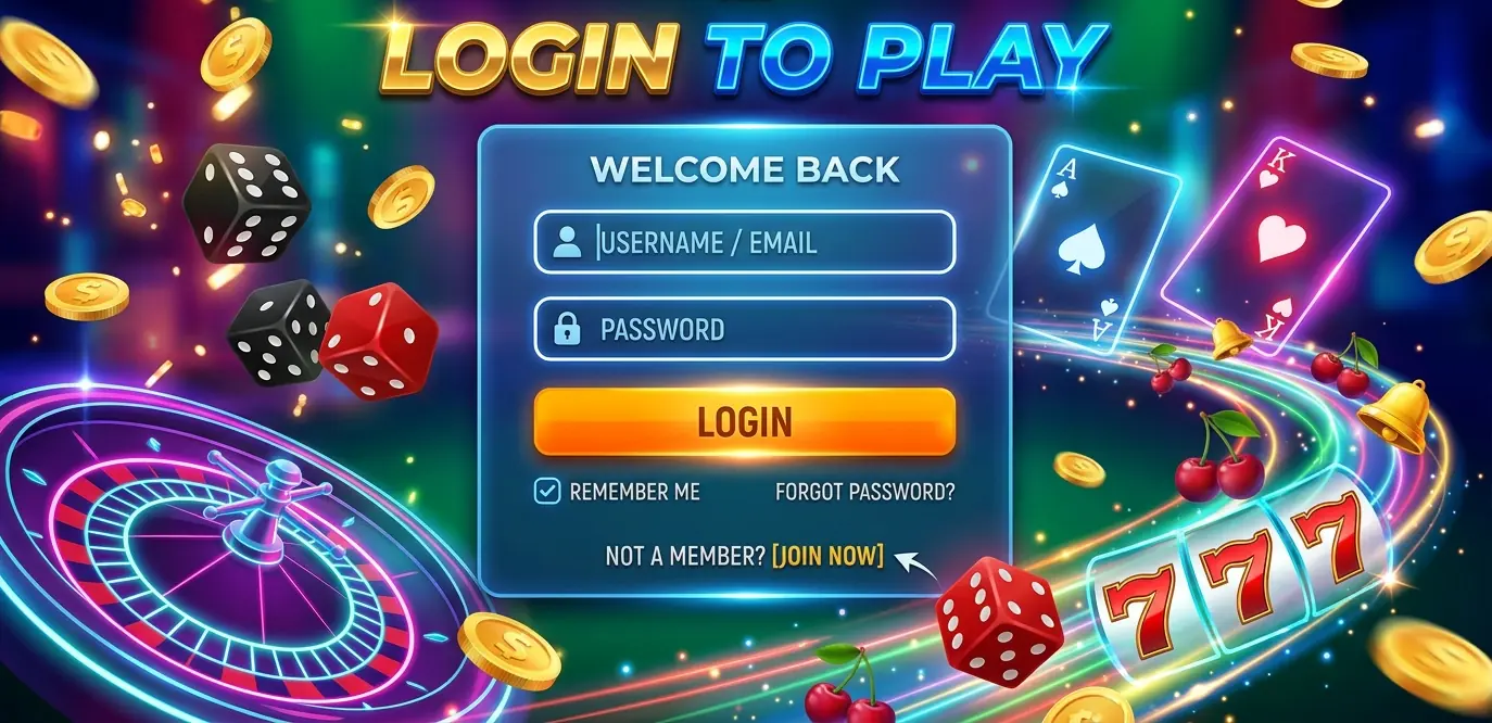 Lucky Nugget casino sign in