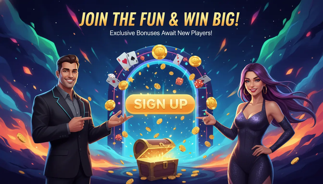 Lucky Nugget sign up